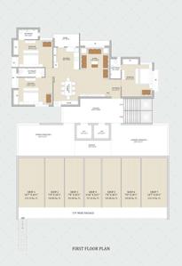 Project Image of 1258.0 - 1460.0 Sq.ft 3 BHK Apartment for buy in Shri Sky Welkin