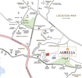 Project Image of 1204.0 - 1400.0 Sq.ft 2 BHK Apartment for buy in Saanvi Aurelia Homes Phase 1