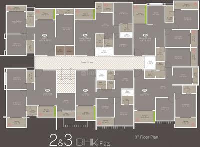 Project Image of 713.0 - 1504.0 Sq.ft 1 BHK Apartment for buy in Deepak Exotica II