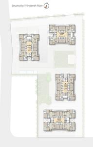 Project Image of 611.5 - 863.48 Sq.ft 2 BHK Apartment for buy in Saral Sparsh Arham