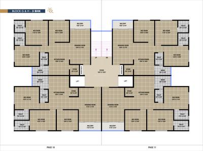 Project Image of 562.0 - 953.25 Sq.ft 2 BHK Apartment for buy in KHODAL Royal City