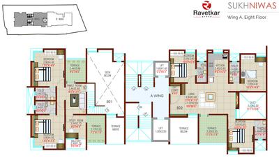 Project Image of 692.0 - 1173.0 Sq.ft 2 BHK Apartment for buy in Ravetkar Sukhniwas