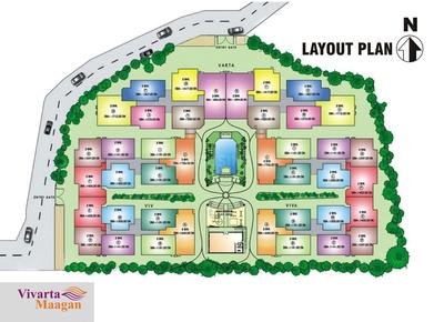 Project Image of 1020.0 - 1908.0 Sq.ft 2 BHK Apartment for buy in Daya Vivarta Maagan