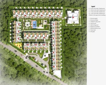 Project Image of 2491.0 - 3800.0 Sq.ft 3 BHK Apartment for buy in Pride Wilasa