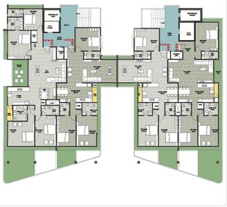 Project Image of 1231.39 - 1565.61 Sq.ft 3 BHK Apartment for buy in Anjaneya Wingz
