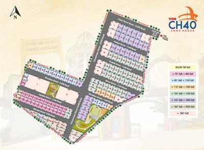 Project Image of 635.0 - 2571.0 Sq.ft Residential Plot Plot for buy in VGN CH40 Phase II