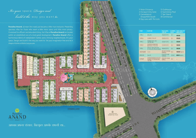 Project Image of 1500.0 - 1650.0 Sq.ft 3 BHK Villa for buy in Paradise Anand