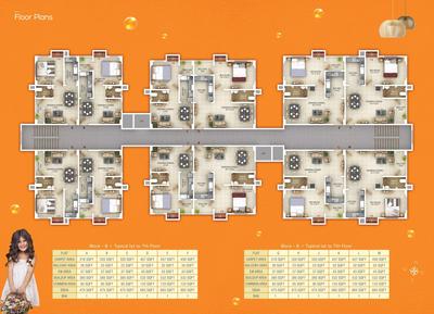 Project Image of 475.0 - 1425.0 Sq.ft 1 BHK Apartment for buy in Millenium Garden