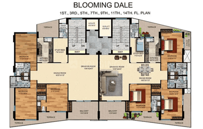 Project Image of 2203.0 - 4330.0 Sq.ft 2.5 BHK Apartment for buy in Vibgyor Pristine Paradise