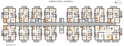Project Image of 965.0 - 3905.0 Sq.ft 2 BHK Apartment for buy in Chidrupi Towers