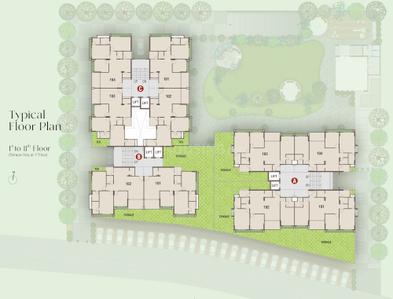 Project Image of 2205.0 - 2529.0 Sq.ft 3 BHK Apartment for buy in Vision Ventilla