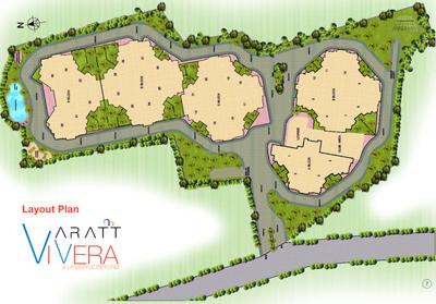 Project Image of 978.0 - 1160.0 Sq.ft 2 BHK Apartment for buy in Aratt Vivera