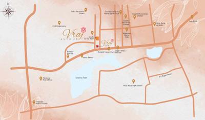 Project Image of 621.0 - 637.0 Sq.ft 2 BHK Apartment for buy in Vraj Avenue