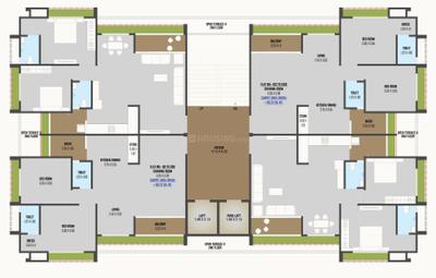 Project Image of 734.42 - 1046.47 Sq.ft 2 BHK Apartment for buy in Swaminarayan The Sahajanand Green
