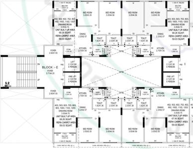 Project Image of 1467.0 - 1935.0 Sq.ft 2 BHK Apartment for buy in Trident By Bhakti Pushkar