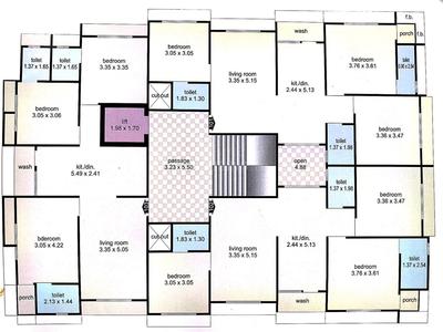 Project Image of 833.88 - 1010.62 Sq.ft 3 BHK Apartment for buy in Aditya Satsang