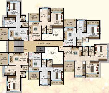 Project Image of 394.0 - 422.0 Sq.ft 1 BHK Apartment for buy in Shiv Samarth