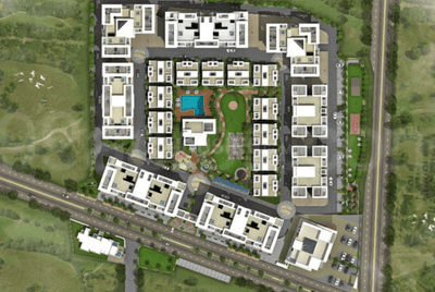 Project Image of 718.38 - 726.03 Sq.ft 2 BHK Apartment for buy in Shree Hirashree Lake City Apartment Phase IV