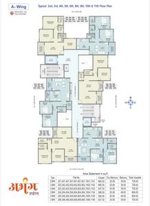 Project Image of 492.13 - 681.57 Sq.ft 1 BHK Apartment for buy in RK Abhang Heights A Building