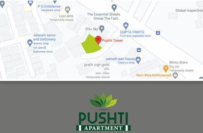 Pushti Apartments Location Plan 1