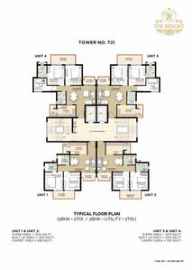 Project Image of 1300 Sq.ft 3 BHK Apartment / Flat for sale in New Chandigarh for Rs. 11500000