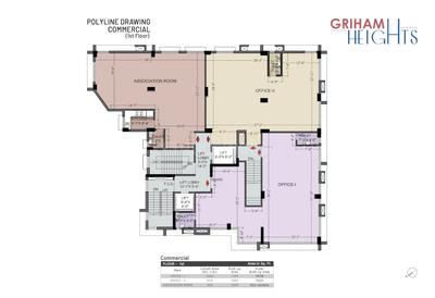 Project Image of 1268.0 - 2007.0 Sq.ft 2.5 BHK Apartment for buy in Griham Heights
