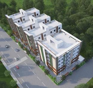 Vardhan Green Oaks Block D Elevation 1