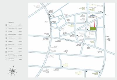 Project Image of 1030.0 - 1280.0 Sq.ft 3 BHK Apartment for buy in Shree Siddheshwar Highness