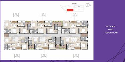 Project Image of 880.0 - 1446.0 Sq.ft 2 BHK Apartment for buy in Silversky The Edge
