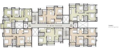 Project Image of 947.0 - 1232.0 Sq.ft 2 BHK Apartment for buy in Paharimatta Elitairre