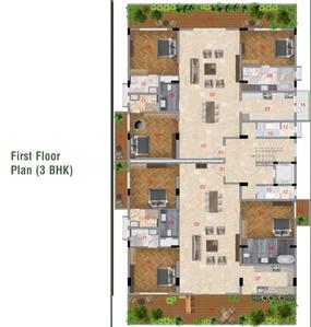 Project Image of 1938.0 - 3134.3 Sq.ft 3 BHK Apartment for buy in Bel Air