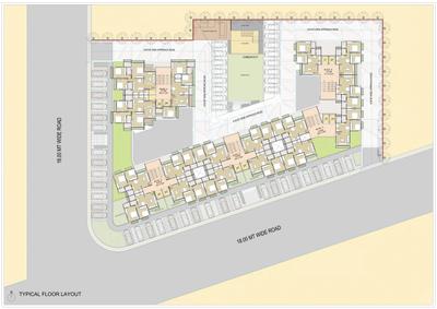 Project Image of 577.0 - 935.0 Sq.ft 2 BHK Apartment for buy in HR Eternia