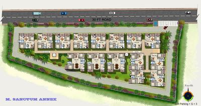 Project Image of 885.0 - 1395.0 Sq.ft 2 BHK Apartment for buy in Mahaveer Sanctum Annex