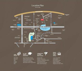 Project Image of 1122.0 - 2203.0 Sq.ft 2 BHK Apartment for buy in KSR Signature 4