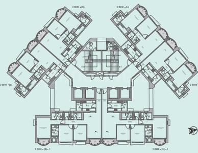 Project Image of 661.0 - 1105.0 Sq.ft 2 BHK Apartment for buy in Tata Aveza Phase 2
