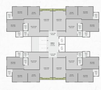 Project Image of 1113.0 - 1823.0 Sq.ft 3 BHK Apartment for buy in Shree Siddheshwar Hridayam