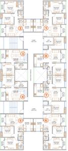 Project Image of 529.69 - 571.03 Sq.ft 2 BHK Apartment for buy in Roshan Milestone Wing H