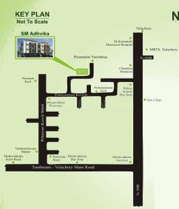 Project Image of 488.0 - 1200.0 Sq.ft 2 BHK Apartment for buy in Sri Srinivasaa SM Adhvika