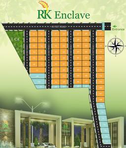 Project Image of 1200.0 - 2400.0 Sq.ft Residential Plot Plot for buy in RK Enclave