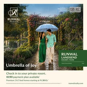 Project Image of 354.0 - 676.0 Sq.ft 1 BHK Apartment for buy in Runwal LandsEnd
