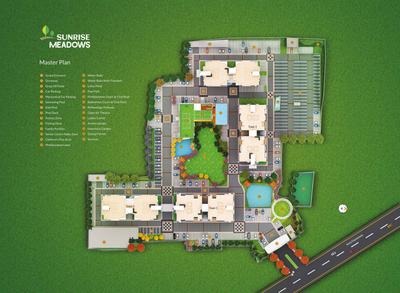 Project Image of 685.0 - 911.0 Sq.ft 2 BHK Apartment for buy in Sunrise Meadows