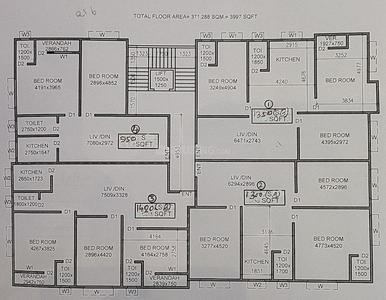 HN Nag Residency Cluster Plan 1