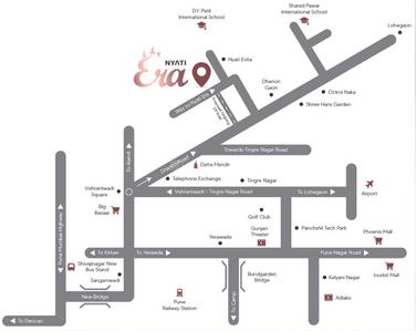 Project Image of 1586 Sq.ft 3 BHK Apartment / Flat for sale in Lohegaon for Rs. 13000000