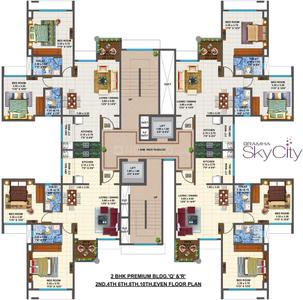 Project Image of 1200 Sq.ft 3 BHK Apartment / Flat for sale in Dhanori for Rs. 8500000