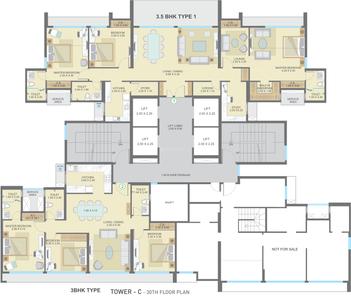 Project Image of 321.0 - 2450.0 Sq.ft 1 BHK Apartment for buy in One Indiabulls Thane 1