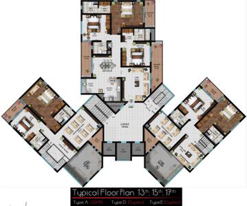 Project Image of 483.0 - 4762.0 Sq.ft 1 BHK Apartment for buy in Landmark Acropolis