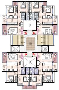 Project Image of 617.63 - 628.18 Sq.ft 2 BHK Apartment for buy in Shree Mateshwari Aangan