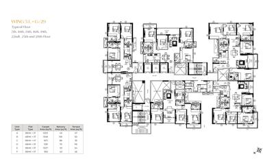 Project Image of 1572.0 - 2261.0 Sq.ft 3 BHK Apartment for buy in Crown