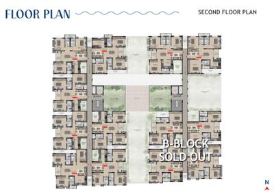 Project Image of 987.0 - 1032.0 Sq.ft 3 BHK Apartment for buy in Isha River Front