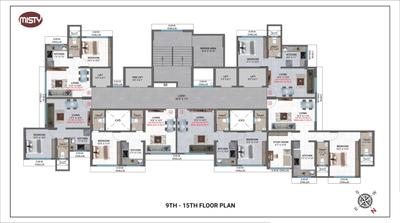 Project Image of 780 Sq.ft 2 BHK Apartment / Flat for sale in Anushakti Nagar for Rs. 23000000